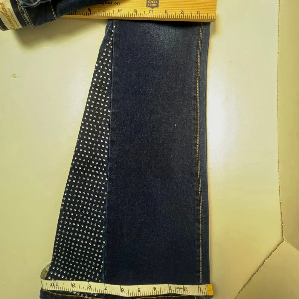 BAMBOO FLARE JEANS super soft FLARE size 7 - Picture 9 of 13